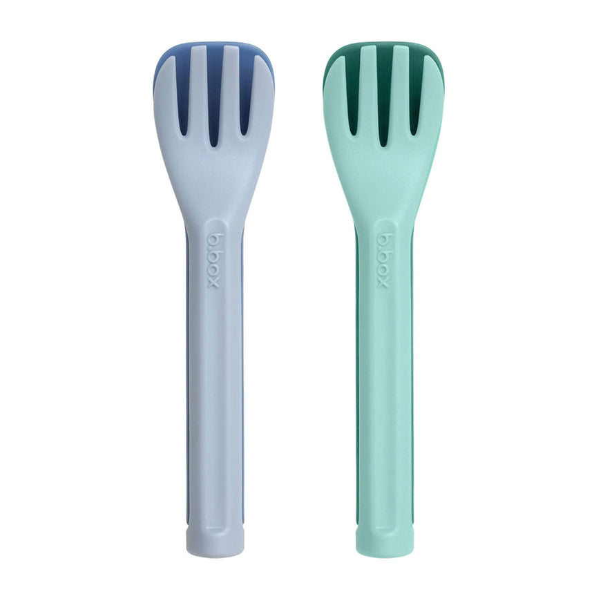 Duo Ustensiles - Bleu et vert-B.Box-BBX-BOX4800-CLÉMENT
