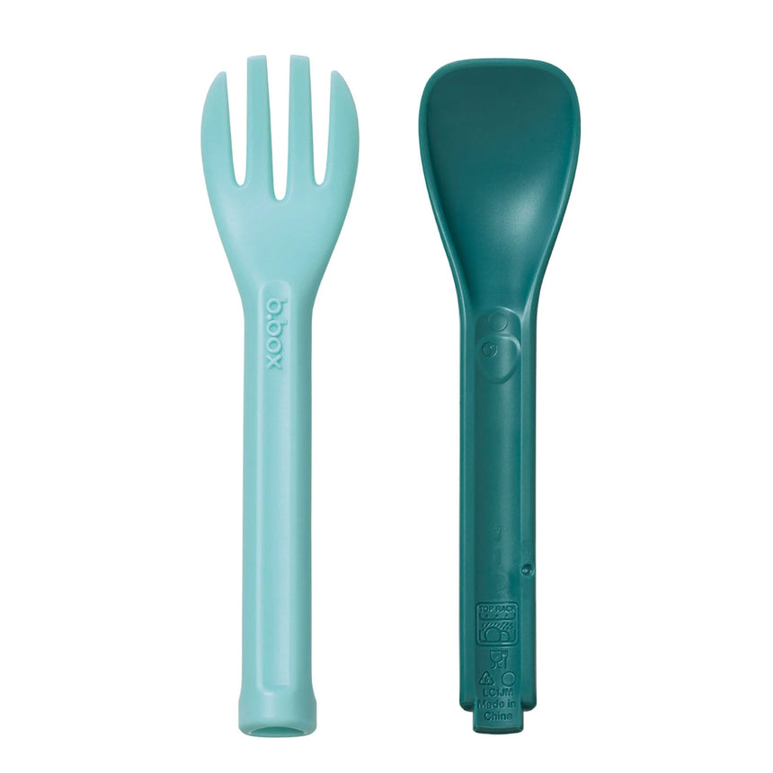 Duo Ustensiles - Bleu et vert-B.Box-BBX-BOX4800-CLÉMENT