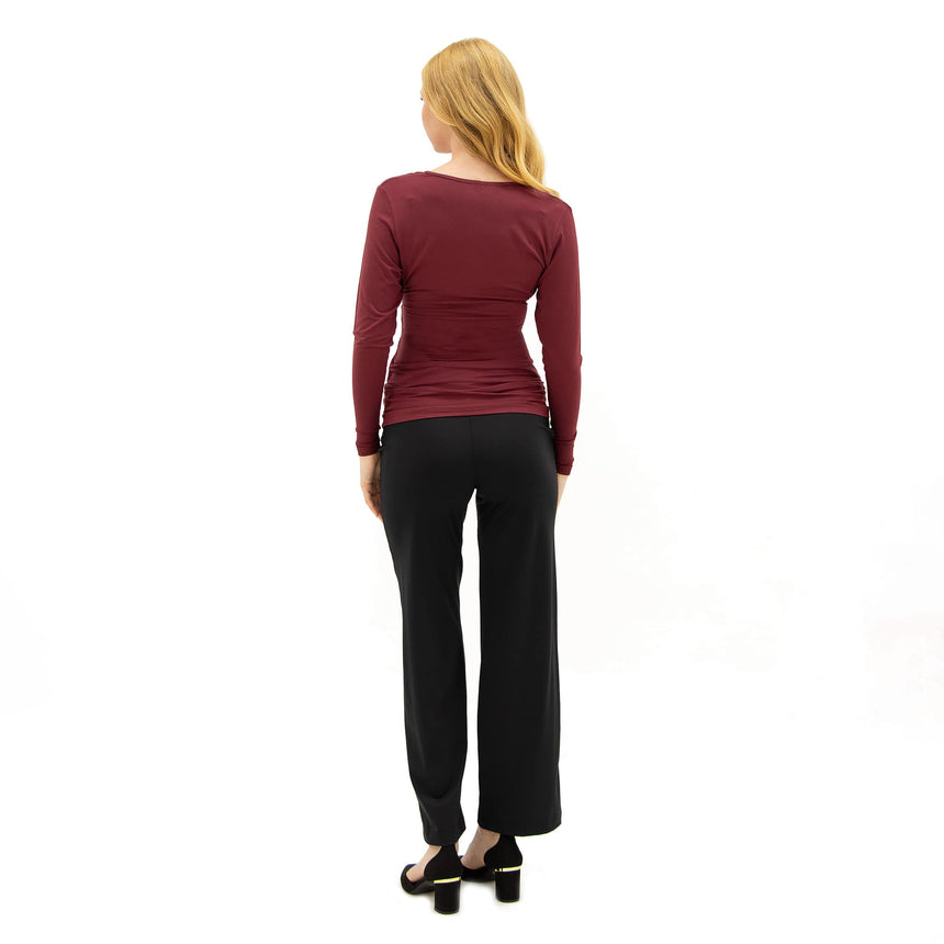 Pantalon Classique Maternité Noir-Bella Maternite-BEA-1258889C-CLÉMENT