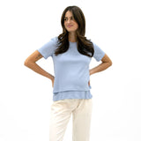 T-shirt Allaitement Bleu-Bella Maternite-Bleu-XS-BEA-1268865C-BLE-CLÉMENT