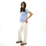 T-shirt Allaitement Bleu-Bella Maternite-BEA-1268865C-BLE-CLÉMENT