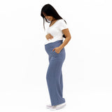 Pantalon Maternité Chambray-Bella Maternite-BEA-1268881C-CLÉMENT