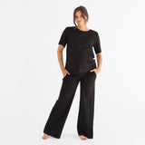Pantalon Maternité Confort-Bella Maternite-BEA-2268056C-NOI-CLÉMENT