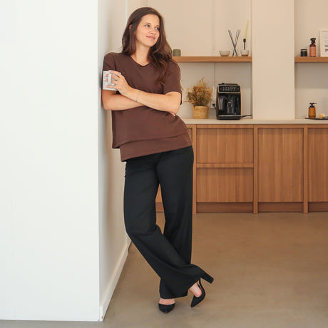 Pantalon Classique Maternité Noir-Bella Maternite-BEA-2268060C-CLÉMENT