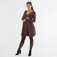 Robe Maternité Imprimé Floral-Bella Maternite-Brun-XS-BEA-2268061C-CLÉMENT