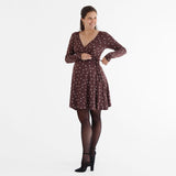 Robe Maternité Imprimé Floral-Bella Maternite-BEA-2268061C-CLÉMENT