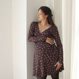 Robe Maternité Imprimé Floral-Bella Maternite-BEA-2268061C-CLÉMENT
