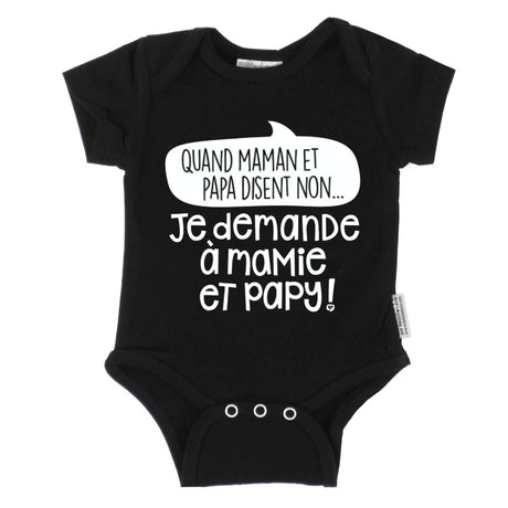 Cache-Couche Mamie Papy 3-12m-Bedaine Love-Noir-3-6 m-BEL-CC-N-12-CLÉMENT