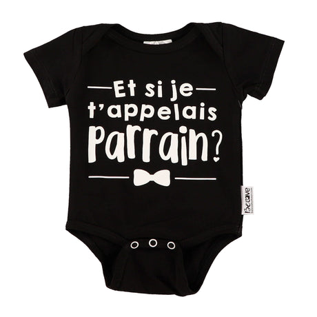 Cache-Couche Parrain 0-12mois-Bedaine Love-BEL-CC-N-33-CLÉMENT