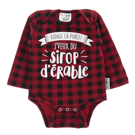 Cache-couche Sirop Erable 3-12mois-Bedaine Love-Rouge-3-6 m-BEL-CC-R-63-CLÉMENT