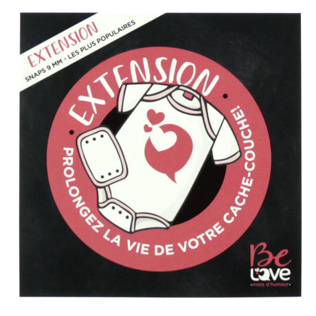 Extension Cache-Couche 0-24mois-Bedaine Love-BEL-EXT-G-CLÉMENT