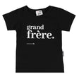 T-shirt Grand Frère 2-4ans-Bedaine Love-Noir-2T-BEL-TS-RO-N-2-CLÉMENT