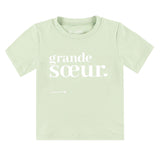 T-shirt Grande Soeur 12-18mois-Bedaine Love-BEL-TS-RO-V-S1-CLÉMENT