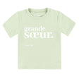 T-shirt Grande Soeur 12-18mois-Bedaine Love-Sauge-12 m-BEL-TS-RO-V-S1-CLÉMENT
