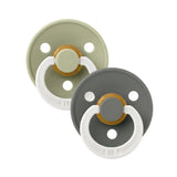 Suce BIBS (2) 0-6mois - Glow Sauge / Pin (Grandeur 1)-Bibs-BIS-110479-CLÉMENT