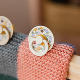 Suce (2) 6-18m - Fraises Sable (Grandeur 2)-Bibs-BIS-12019102-CLÉMENT