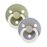 Suce Bibs (2) 6-18mois - Glow Sauge (Grandeur 2)-Bibs-BIS-120267-CLÉMENT