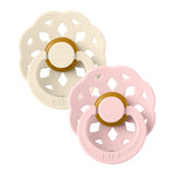 Suces Bohème (2) 0-6m - Ivoire Rose (Grandeur 1)-Bibs-BIS-230107-CLÉMENT