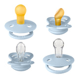 Ensemble de 4 Suce 0-6mois Collection Try-it BIBS - Bleu (Grandeur 1)-Bibs-BIS-91342-CLÉMENT