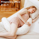 Coussin de grossesse & d'allaitement 2-en-1 B.Love - Ivoire-Babymoov-BMV-A062042-CLÉMENT