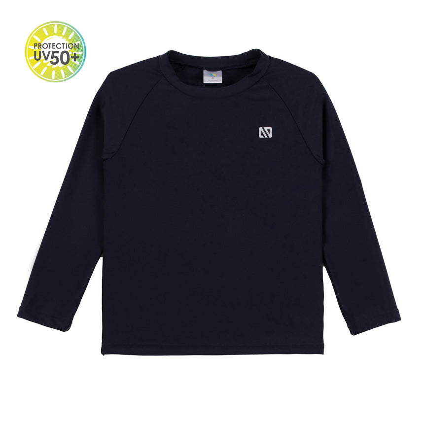 T-Shirt Maillot UV Manches Longues Uni 12-24mois-Nano-Marine-12 m-BOS-BSR401-1-CLÉMENT