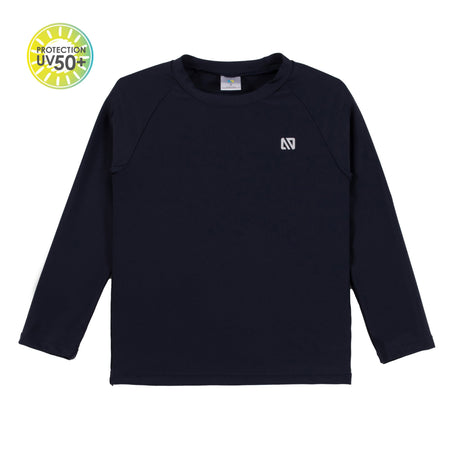 T-Shirt Maillot UV Manches Longues Uni 2-6ans-Nano-Marine-2-BOS-BSR401-2-CLÉMENT