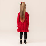 Robe Rouge Boucle D'or 2-12ans