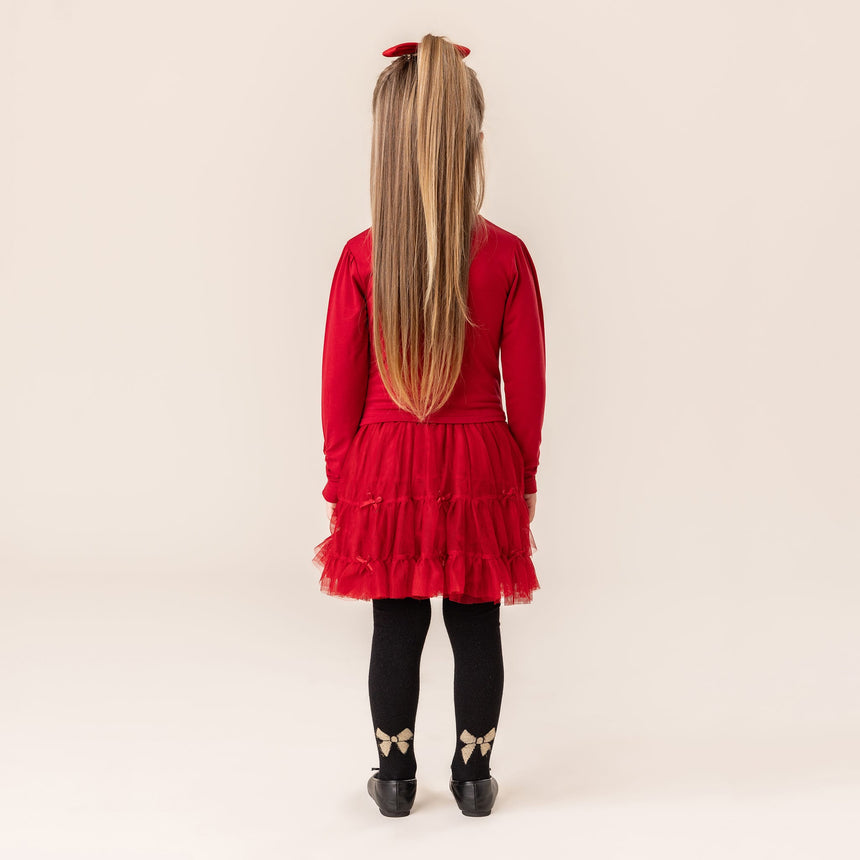 Robe Rouge Boucle D'or 2-12ans