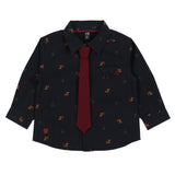 Chemise Imprimé Chic 6-24mois-Nano-Noir-3 m-BOS-F2575-01-CLÉMENT