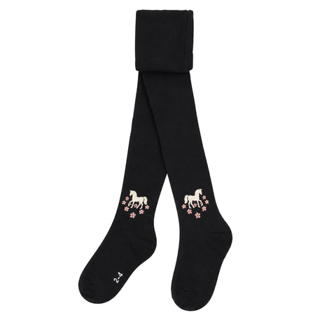 Collants Galop 2-10ans-Nano-Noir-2-4-BOS-F2602-21-CLÉMENT