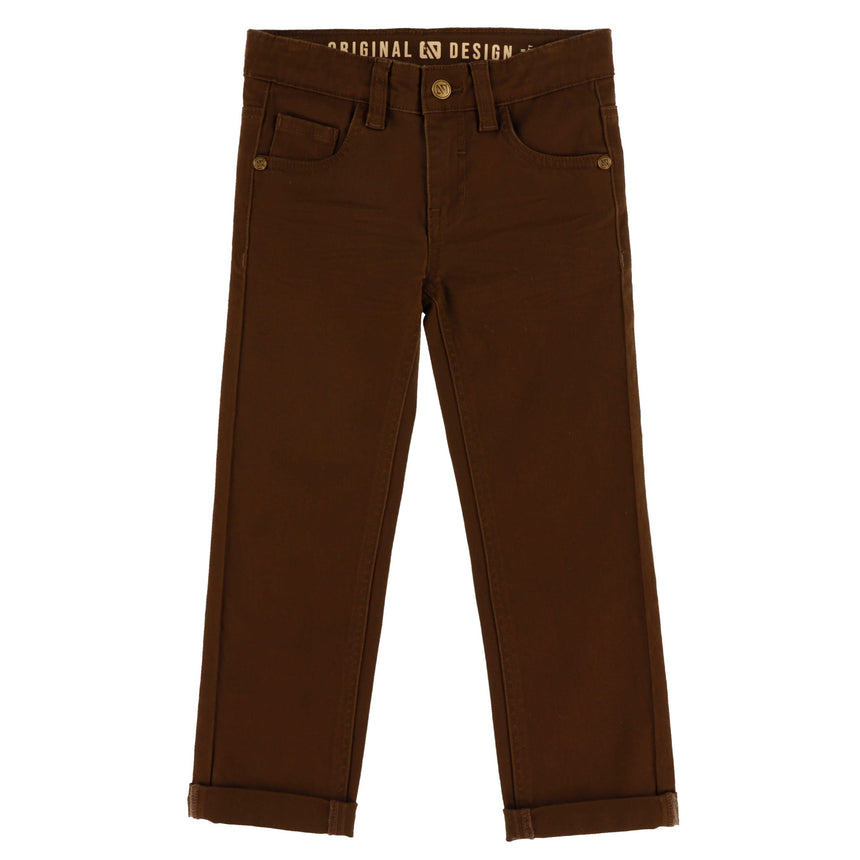 Pantalon Sportif 2-12ans-Nano-Brun-2-BOS-F2603-06-CLÉMENT