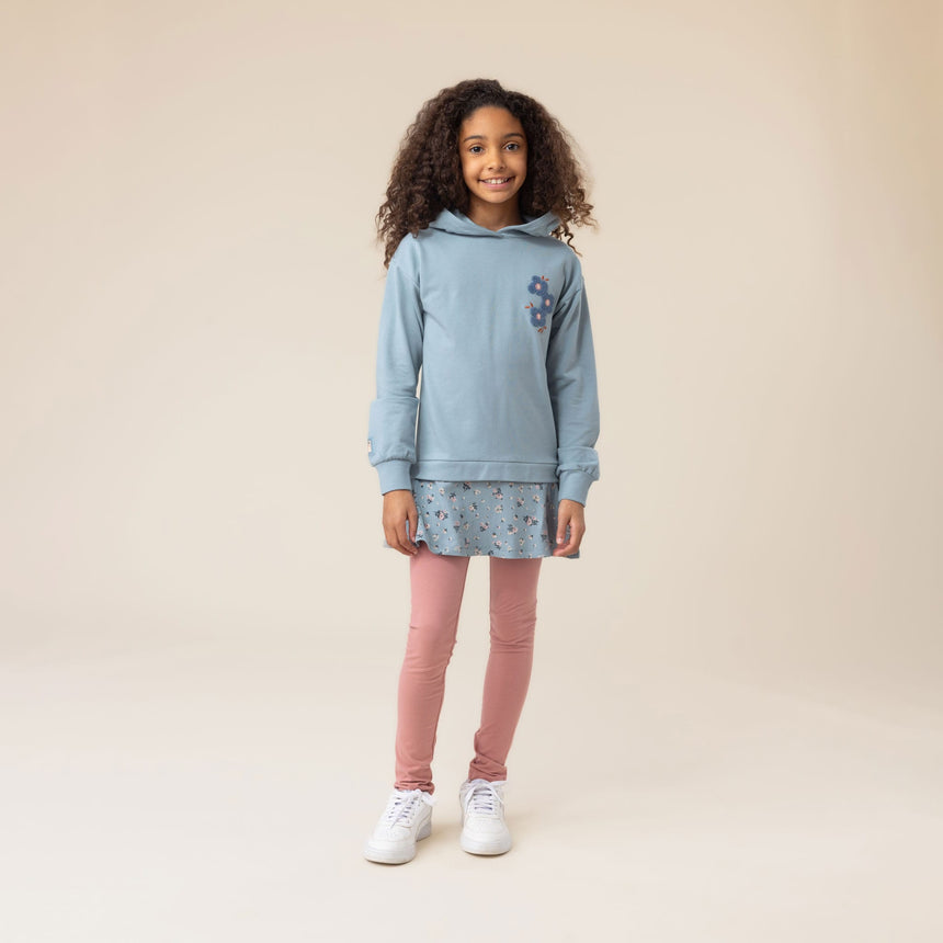 Tunique Capuchon Fleurs 2-12ans-Nano-BOS-F2606-03-CLÉMENT