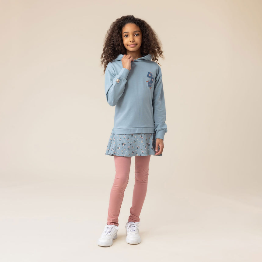 Tunique Capuchon Fleurs 2-12ans-Nano-BOS-F2606-03-CLÉMENT