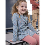 Legging Rose Fleurs 2-12ans-Nano-BOS-F2606-04-CLÉMENT