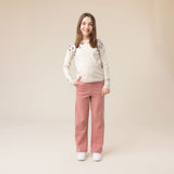 Pantalon Ouaté Fleurs 2-12ans-Nano-BOS-F2606-08-CLÉMENT