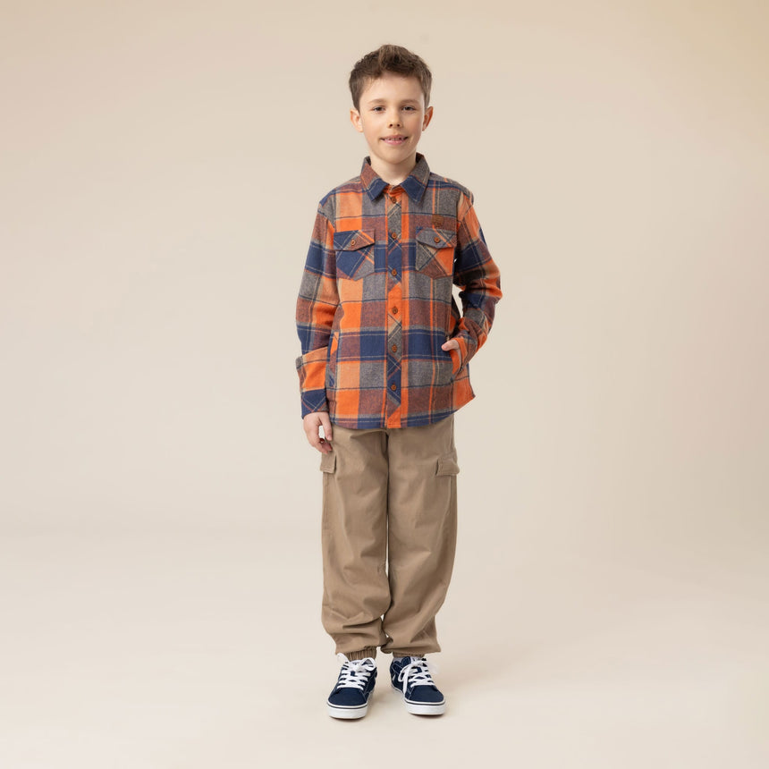 Chemise Carreaux Aventure 2-12ans-Nano-BOS-F2607-01-CLÉMENT