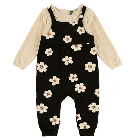 Ensemble Salopette Prairies 6-24mois-Nano-Ivoire-3 m-BOS-F2652-04-CLÉMENT