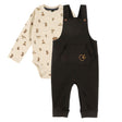 Ensemble Salopette Roarrr 6-24mois-Nano-Noir-3 m-BOS-F2655-03-CLÉMENT