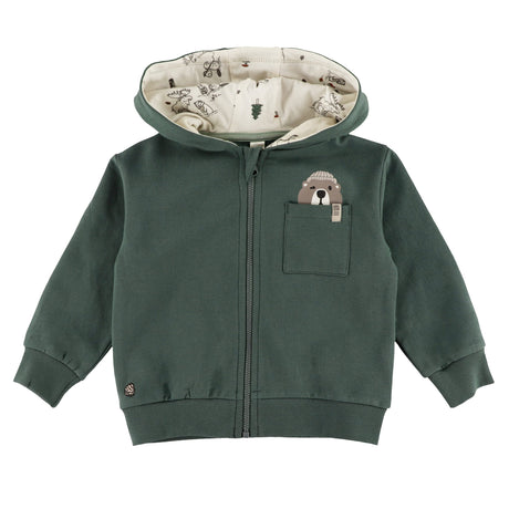 Kangourou Zip Forêt 6-24mois-Nano-Vert-Nouveau-né-BOS-F2659-02-CLÉMENT