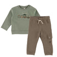 Ensemble Pantalon Animaux Forêt 6-24mois-Nano-Vert-Nouveau-né-BOS-F2659-04-CLÉMENT