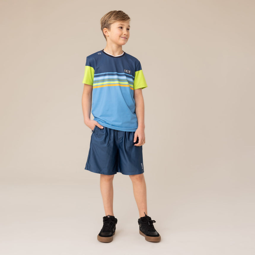 T-shirt Rayé Sommet 4-12ans-Nano-BOS-F26A81-05-CLÉMENT