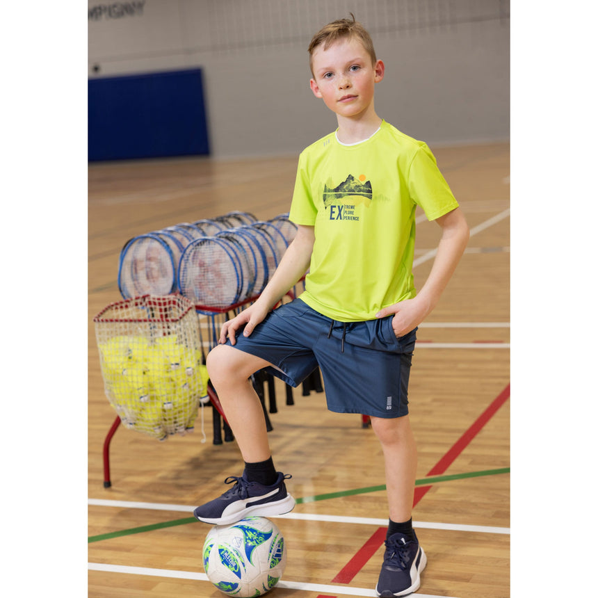 T-shirt Lime Sommet 4-12ans-Nano-BOS-F26A81-06-CLÉMENT