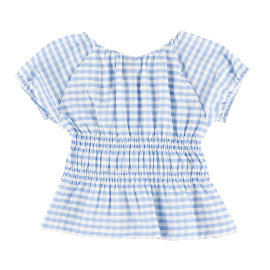 Blouse Vichy Mer 2-12ans-Nano-BOS-S2602-01-CLÉMENT