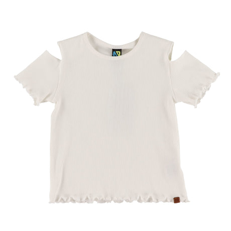 T-shirt Côtelé Mer 2-12ans-Nano-Ivoire-2-BOS-S2602-06-CLÉMENT