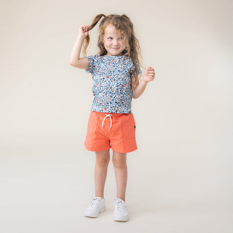 T-shirt Fleurs Mer 2-12ans-Nano-BOS-S2602-09-CLÉMENT