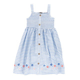 Robe Vichy Mer 2-12ans-Nano-Bleu-2-BOS-S2602-11-CLÉMENT