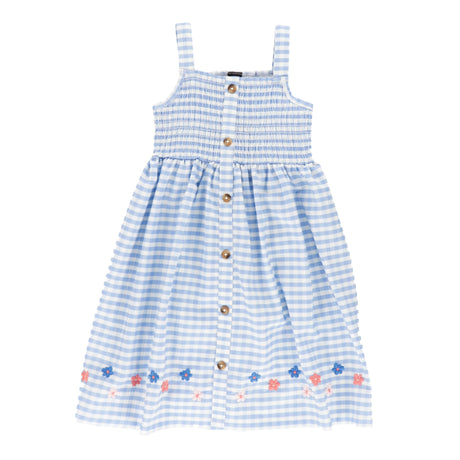 Robe Vichy Mer 2-12ans-Nano-Bleu-2-BOS-S2602-11-CLÉMENT