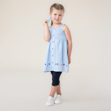Robe Vichy Mer 2-12ans-Nano-BOS-S2602-11-CLÉMENT