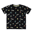 T-shirt Imprimée Vacances 2-12ans-Nano-Noir-2-BOS-S2607-03-CLÉMENT