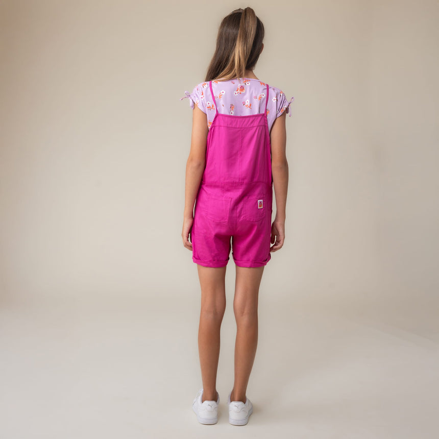 Salopette Fleurs 2-12ans-Nano-BOS-S2608-04-CLÉMENT